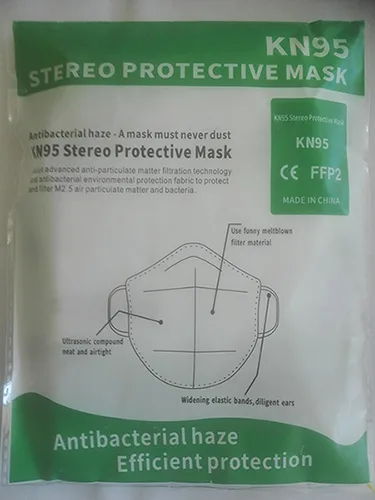Maschera filtro particella «KN95 Stereo Protective Mask» — foto 2 dell'alert A12/00769/21