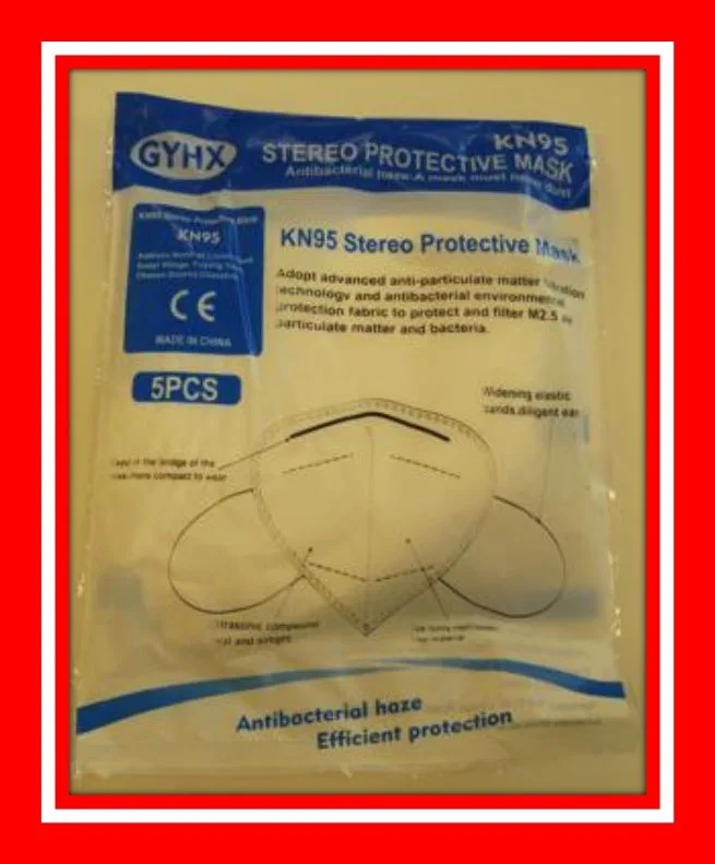 Maschera filtro antiparticolato «KN95 Stereo protective mask» — foto 3 dell'alert A12/01004/20
