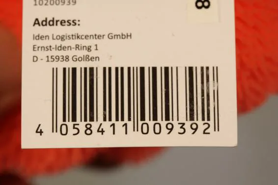 Giocattolo morbido «Knautschbär mit LED»