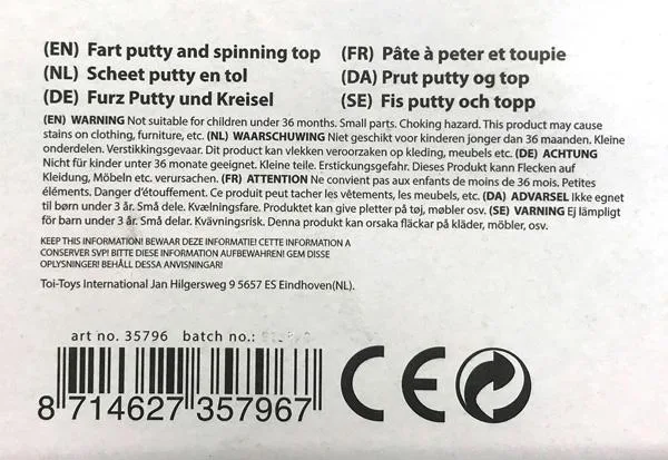 Top spinning con melma «KNOCKHEAD! PUTTY & SPINNING TOP» — foto 2 dell'alert A12/0109/19
