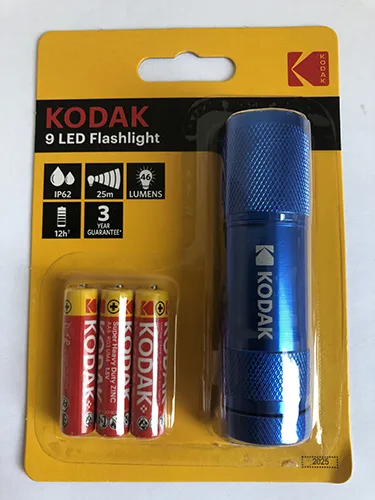 Torcia «Kodak 9 LED Blue» — foto 2 dell'alert A12/03078/23
