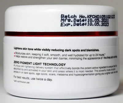 Crema schiarente per la pelle «Kojie san skin lightening face cream» — foto 1 dell'alert A12/01725/22