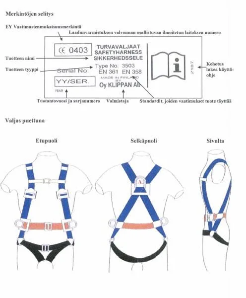 Imbracatura a corpo pieno «Kokovaljas» — foto 3 dell'alert A12/1709/16