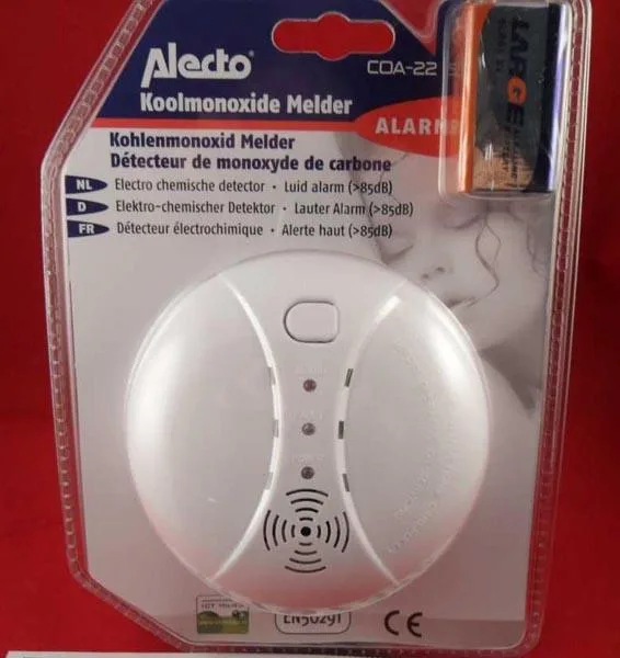 Rivelatore di monossido di carbonio «Koolmonoxide Melder» (Alecto)