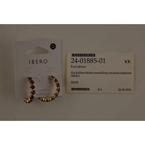 Orecchini «Korustelu sallittu» (Ibero)