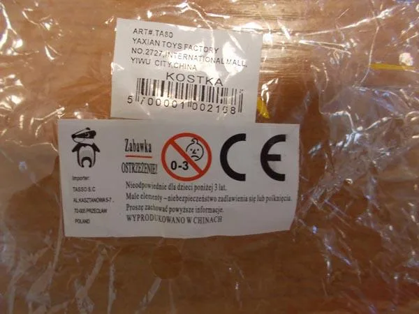 Dadi giocattolo «Kostka [Dice]» — foto 2 dell'alert A12/1214/17