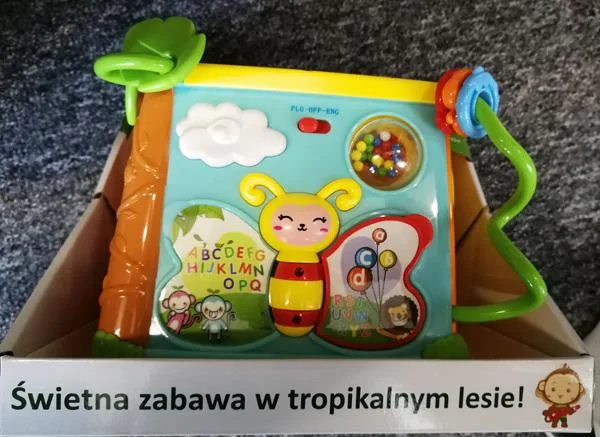 Giocattolo educativo «Kostka edukacyjna. Las afrykanski» — foto 4 dell'alert A12/1184/19