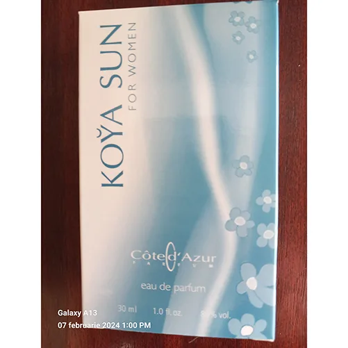 Profumo «Koya Sun» — foto 5 dell'alert A12/00477/24