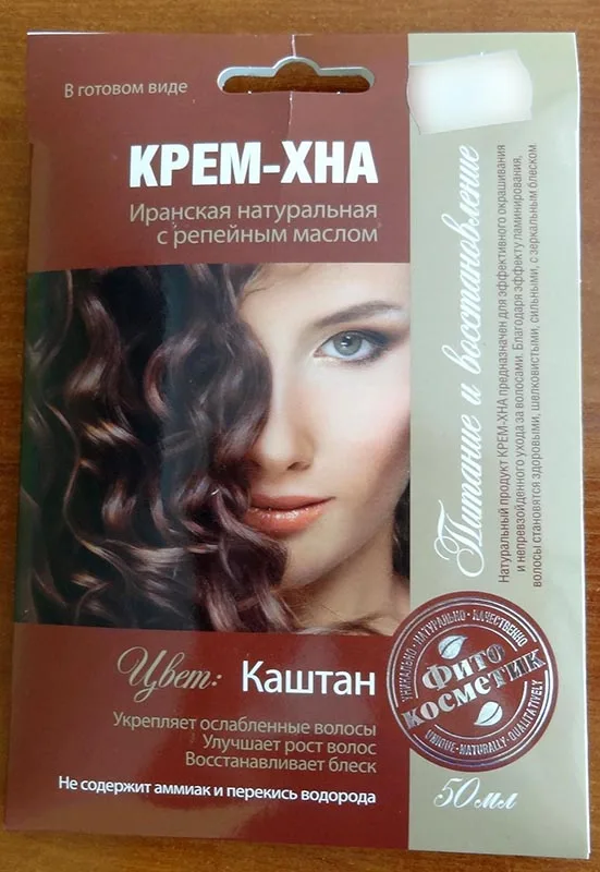 tintura per capelli «KPEM-XHA» (Fitocosmetic)
