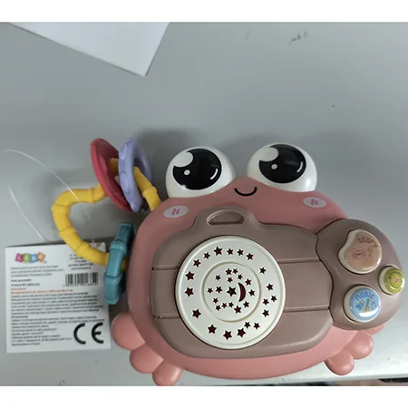 Giocattolo di plastica «Krab grzechotka» (LEAN Toys)
