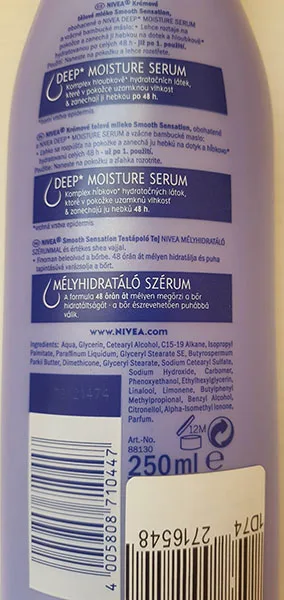 Lozione per il corpo «Krémové telové mléko / Testápoló tej» — foto 3 dell'alert A12/01649/23