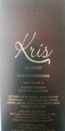 Profumo «Kris» — foto 2 dell'alert A12/02866/23