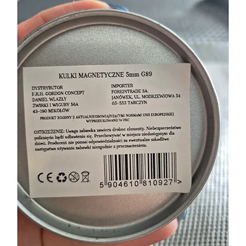 Giocattolo magnetico «Kulki Magnetyczne»