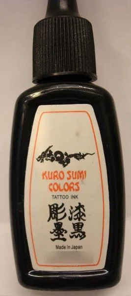Inchiostro del tatuaggio «Kuro Sumi Colors Tattoo Ink» — foto 2 dell'alert A12/0673/15