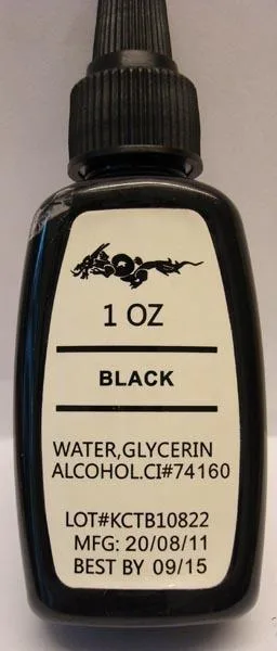Inchiostro del tatuaggio «Kuro sumi colors tattoo ink» (Kuro Sumi)