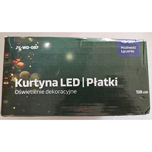 Catena di illuminazione «Kurtyna LED | Platki» — foto 1 dell'alert SR/02440/25