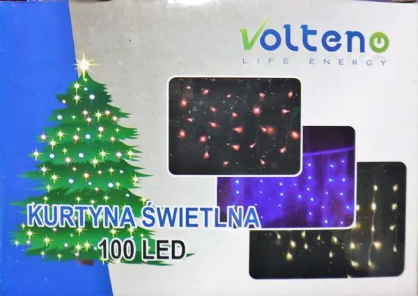 Catena di illuminazione «Kurtyna Swietlna 100 LED» (VOLTENO Life Energy)