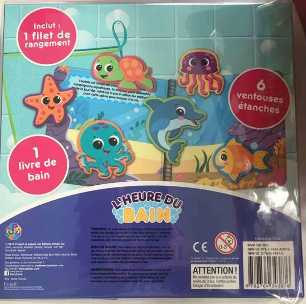 Set di giocattoli da bagno «L'Heure du Bain» — foto 3 dell'alert A12/1098/18