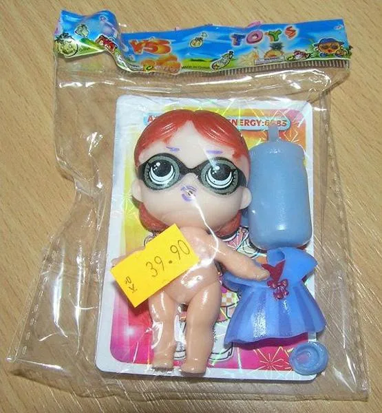 Bambola in plastica con accessori «L.O.L. SUPRISE! CONFETTI POP» (Toys)