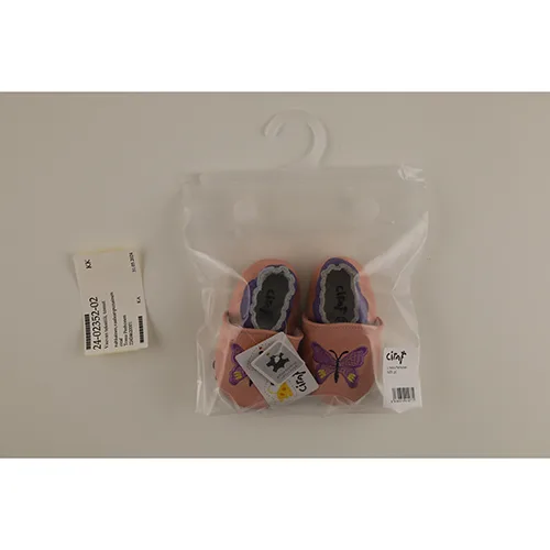 Pantofole per bambini «L tossu Perhonen» (Ciraf)