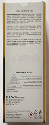 Profumo «La' amore» — foto 2 dell'alert A12/00809/23
