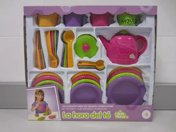 Set da cucina giocattolo «La hora del té» (Toy Planet)