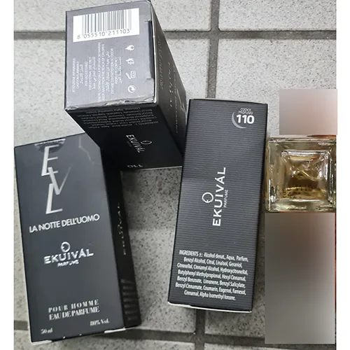 Profumo «La notte dell'uomo» (EKUIVAL PARFUME)