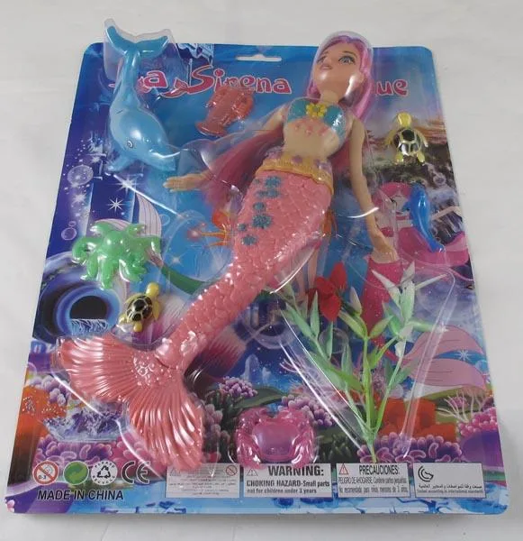 Set di bambole di plastica «"La Sirena Vogue"» (Unknown)