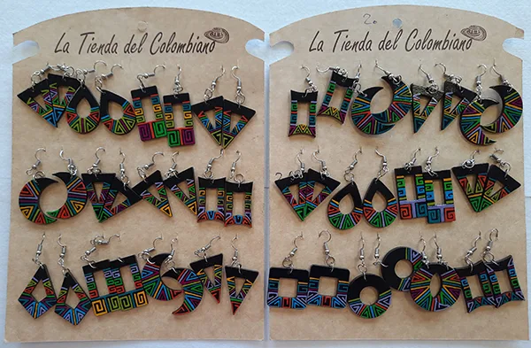Orecchini «La Tienda del Colombiano» — foto 1 dell'alert INFO/00110/22