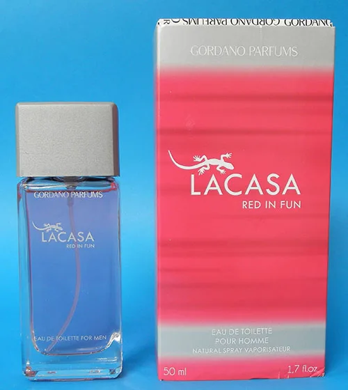 Eau de toilette «LACASA RED IN FUN 60» (GORDANO PARFUMS)