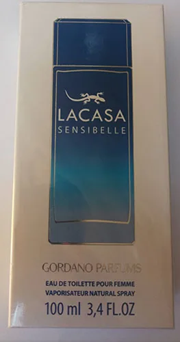 Eau de toilette «LACASA Sensibelle» (GORDANO PARFUMS)