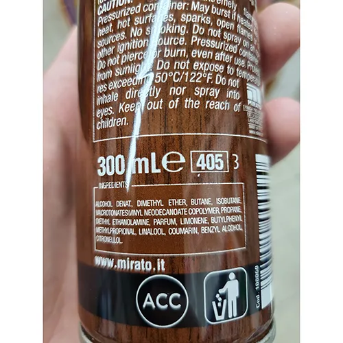 Lacca per capelli «Lacca ecofix» — foto 2 dell'alert A12/02209/24