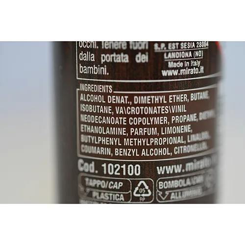 Lacca per capelli «LACCA ecofix» — foto 3 dell'alert SR/01353/25