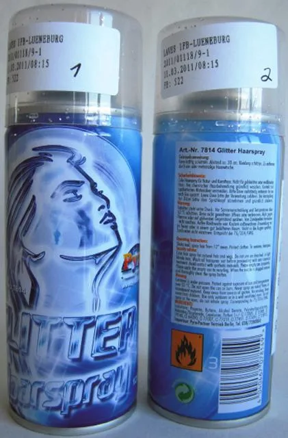 Lacca per capelli "Color-Haarspray (4 diverse tonalità), — foto 1 dell'alert 0400/11