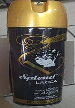 Lacca per capelli — foto 3 dell'alert A12/00008/23
