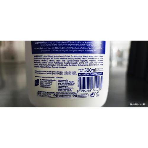 Gel doccia «Lactovit Original» — foto 3 dell'alert A12/01156/24
