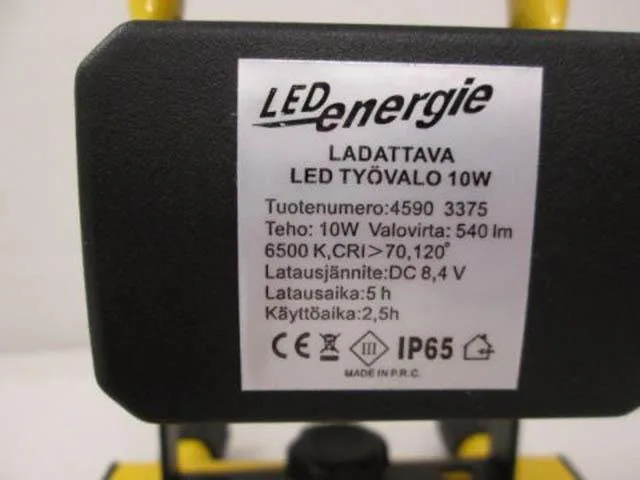 Luce di luce «Ladattava LED Työvalo 10W» — foto 3 dell'alert A12/0364/14