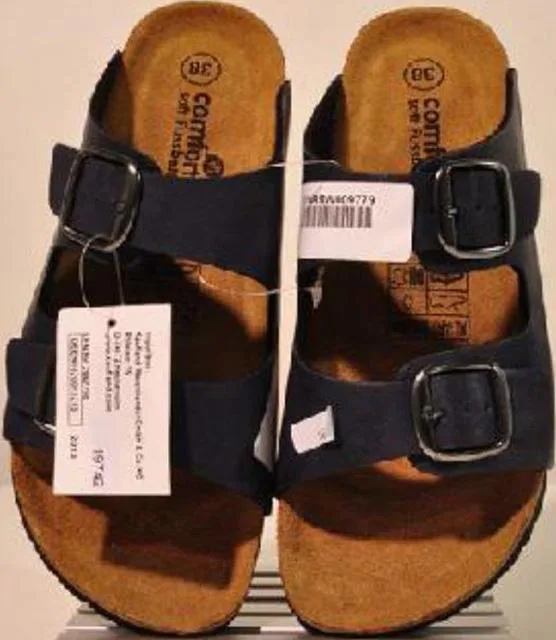 Sandali da donna «Ladies' organic sandals (Comfort soft fussbett)» (Unknown)