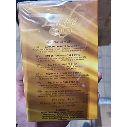 Eau de toilette «Lady Gold» (Fragancias Mais, S.L.)