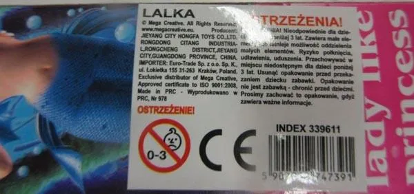 Bambola di plastica «lady like princess» — foto 2 dell'alert A12/1407/17