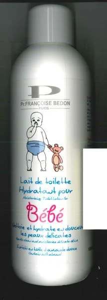 Lozione per bambini «Lait de toilette Hydratant pour Bébé» (Pr.FRANCOISE BEDON Paris)