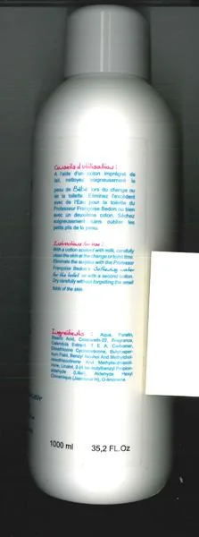 Lozione per bambini «Lait de toilette Hydratant pour Bébé» — foto 2 dell'alert A12/1237/18