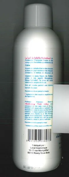 Lozione per bambini «Lait de toilette Hydratant pour Bébé» — foto 3 dell'alert A12/1237/18