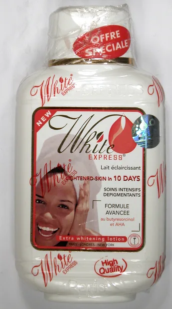 Prodotto schiarimento della pelle «Lait éclaricissant - Extra Whitening Lotion» — foto 1 dell'alert A12/00269/20