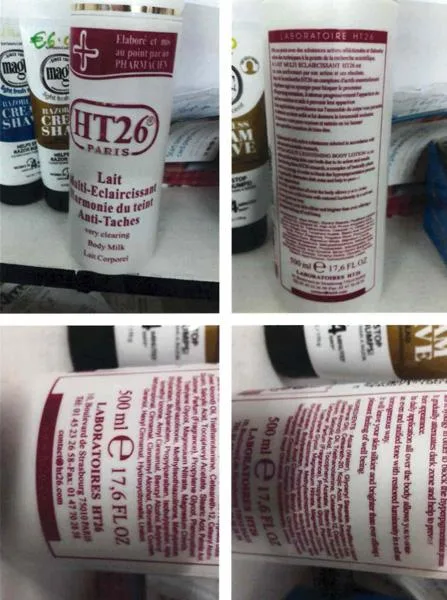 Crema per il corpo «Lait Multi-Eclaircissant Harmonie du teint» (HT26 Paris)
