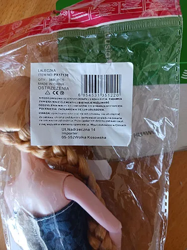Bambola di plastica «LALECZKA» — foto 2 dell'alert A12/02517/23