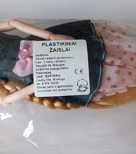 Bambola di plastica «LALECZKA» — foto 3 dell'alert A12/02517/23