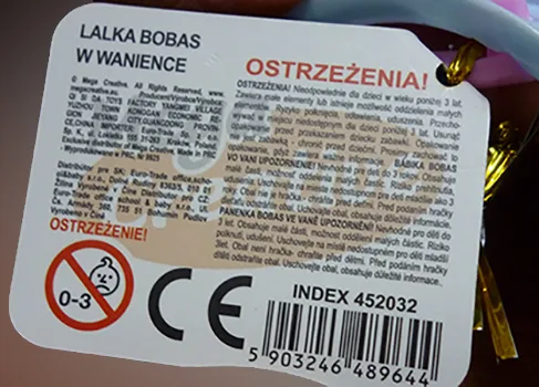 Bambola di plastica «Lalka bobas w wanience» — foto 2 dell'alert A12/02498/23