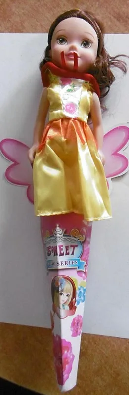 Bambola di plastica «Lalka» (P.H. Kris - Taem)