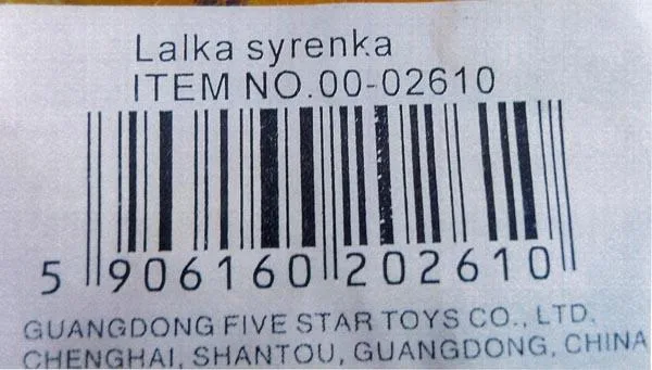 Bambola di plastica «Lalka syrenka» — foto 3 dell'alert A12/1229/19